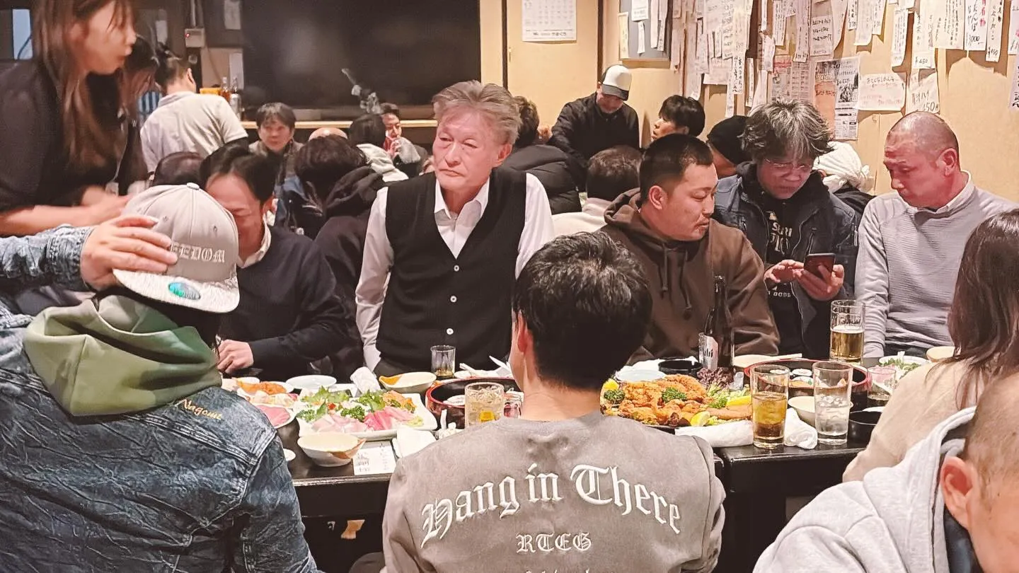 弊社主催の忘年会。
