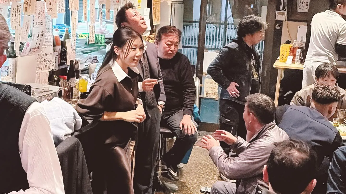 弊社主催の忘年会。