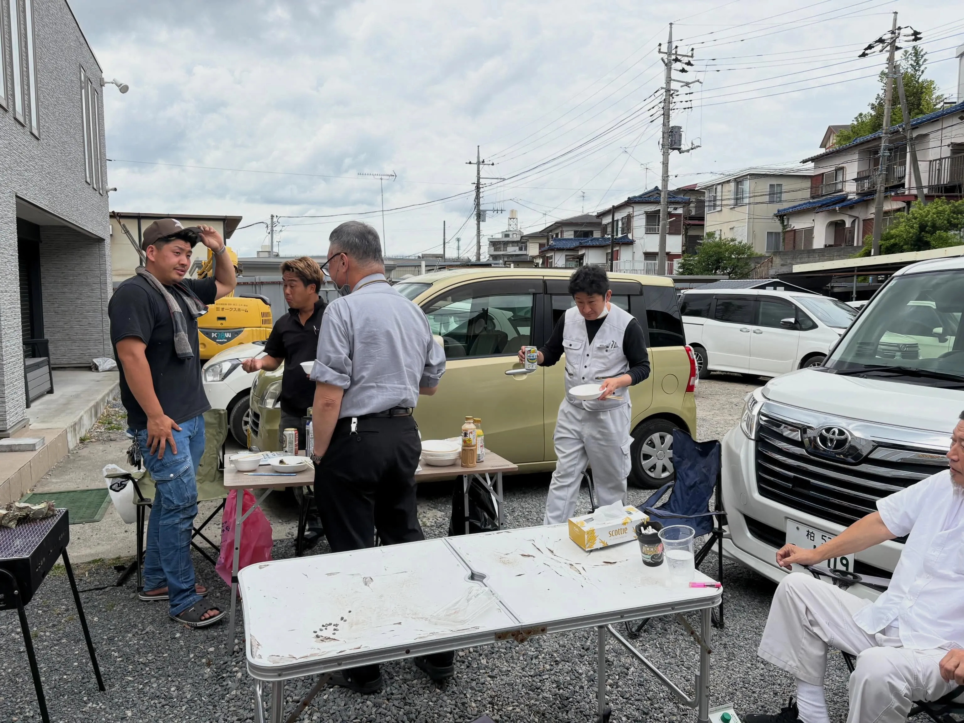 天気がイイので急遽BBQ🍖