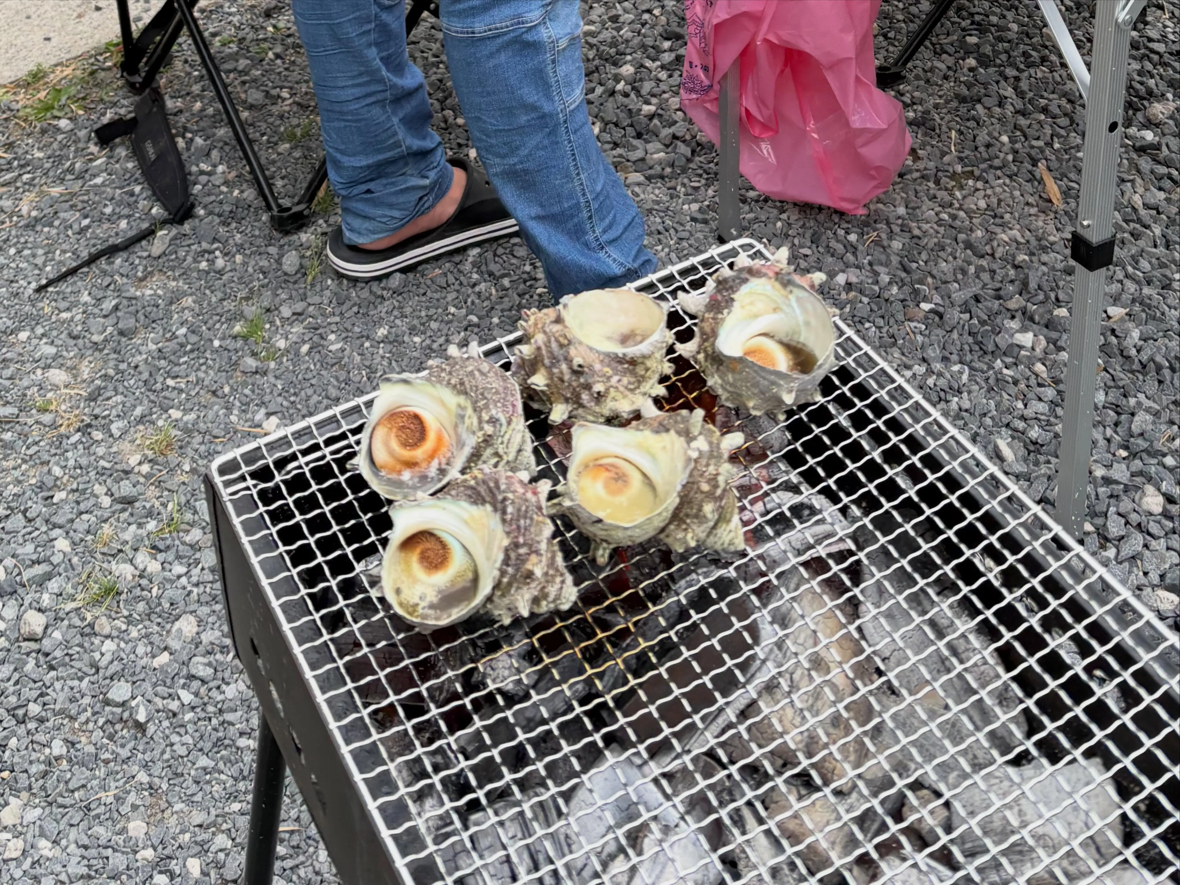 天気がイイので急遽BBQ🍖